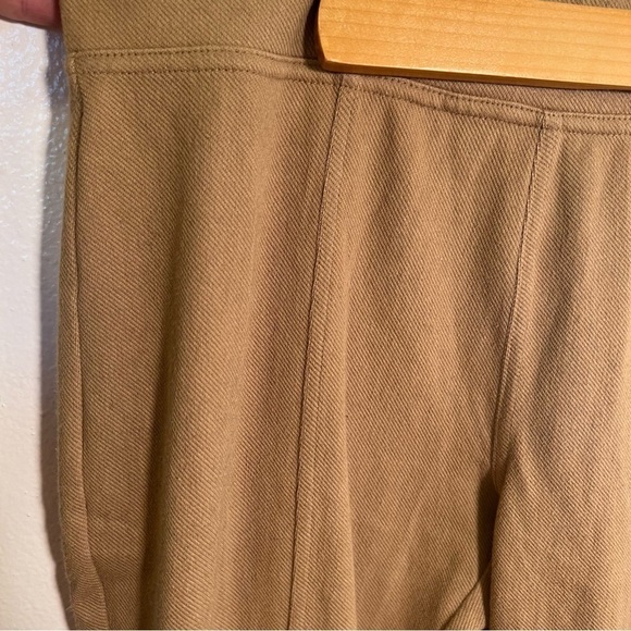 Knit Pull On Pants Skinny Moto Tan - Picture 7 of 11